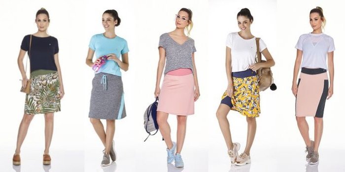 capa blog moda evangelica fitness saia shorts uso dia a dia e esportes