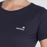 t shirts fitness feminina preta cropped ultracool fit epulari ep002pr frente det