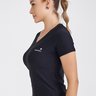t shirts fitness feminina preta alongada epulari ep004pr 4