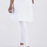 Saia Calça Branca tecido Poliamida possui Alta Compressão Epulari