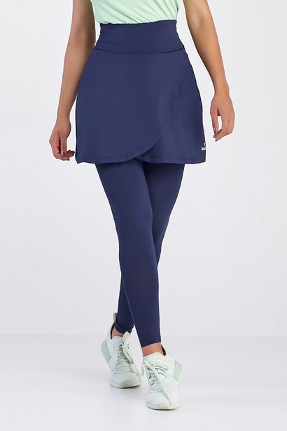 Saia Calça Comprida Azul Marinho Poliamida UV50 Epulari