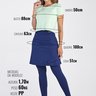 saia calca comprida azul moda fitness modesta poliamida epulari 4