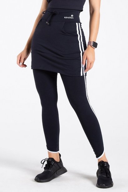 saia calca comprida preta alta compressao supplex epulari 10