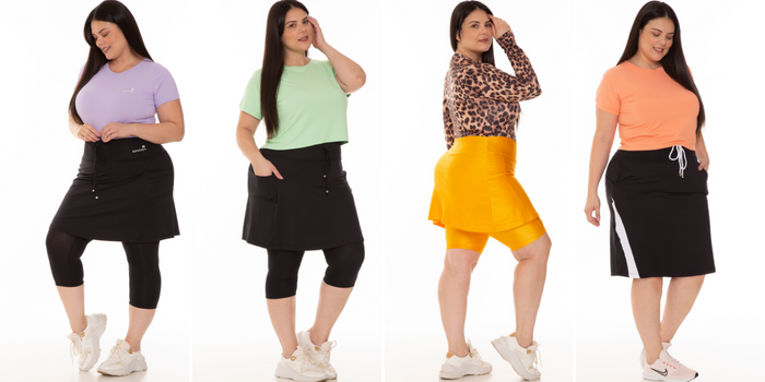 Roupas Fitness plus size: 5 lindos looks para gestante.