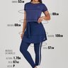saia calca comprida azul marinho poliamida moda fitness modesta epulari 6