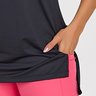 camiseta tapa bumbum na cor preto manga curta mais curta na frente e comprida atras tecido dry fit com protecao solar uv50 epulari 4