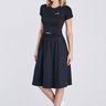 short saia preto midi moda fitness modesta feito em poliamida leve e macia epulari 4