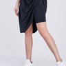 short saia preto midi moda fitness modesta feito em poliamida leve e macia epulari 5