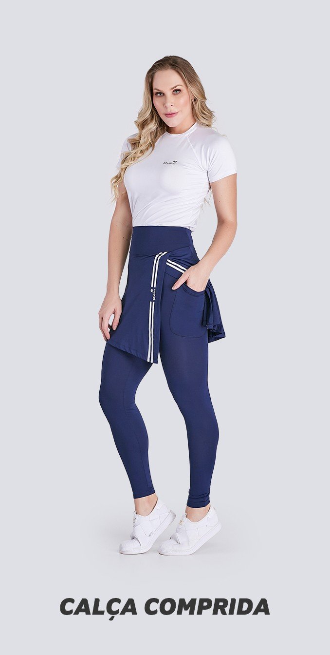 1 saia calca comprida