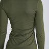 blusa feminina verde militar manga longa termica para frio de neve com protecao solar epulari 9