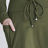 saia calca comprida verde militar termica para o frio de neve para mulheres de ate 1 60 de altura epulari 4