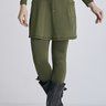 saia calca comprida verde militar termica para o frio de neve com protecao solar epulari 2