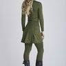 saia calca comprida verde militar termica para o frio de neve com protecao solar epulari 8