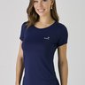 T-Shirt Feminina Azul Marinho Poliamida Epulari