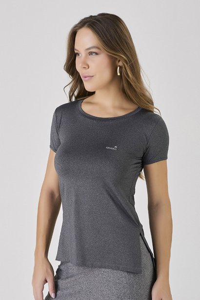 t shirt mescla para academia feminina epualri 2