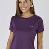 Cropped Roxo Poliamida Dry Fit Proteção UV50 Epulari