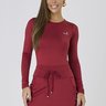 saia calca comprida termica na cor cranberry epulari 10