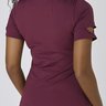 t shirt manga curta na cor vinho em poliamida epulari 8