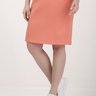 vestido camisetao em algodao na cor laranja coral epulari 3