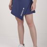 Short Saia Assimétrica Azul Marinho Poliamida New Light Proteção UV50 Epulari