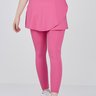 saia calca comprida rosa poliamida new light para mulheres de ate 1 60 de altura epulari 20
