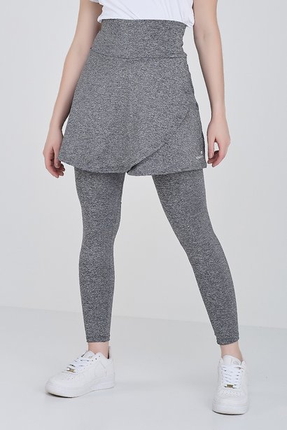 Saia Calça Comprida Mescla Para Mulheres de Até 1,60 de Altura Epulari  Saia Calça Comprida Mescla Para Mulheres de Até 1,60 de Altura Epulari