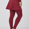 saia calca comprida cor cranberry termica protecao uv para mulheres de ate 1 80 altura epulari 30