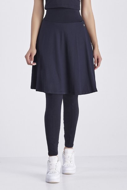 Saia Calça Comprida Preta Poliamida Alta Compressão Proteção UV50 Epulari