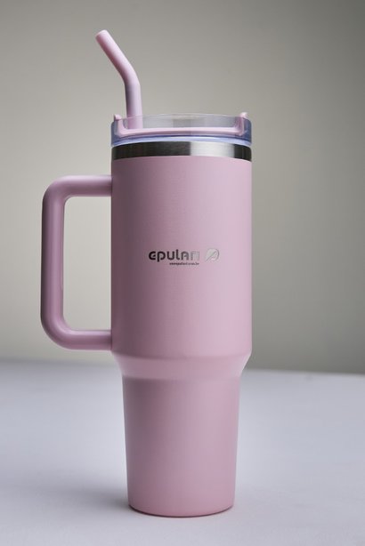 Copo Térmico Rosa Claro 1,2 Litros Epulari