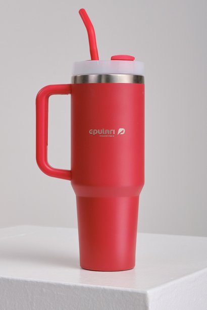 Copo Térmico Vermelho 1,2 Litros Epulari