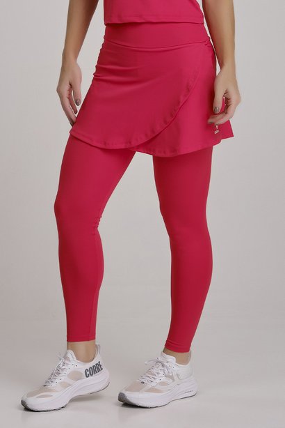 Saia Calça Vermelha Poliamida New Light Para Mulheres de Até 1,60 de Altura Epulari 