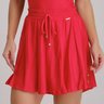 short saia vermelho moda praia modesta em poliamida epulari 4