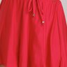 short saia vermelho moda praia modesta em poliamida epulari 5