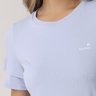 camiseta feminina na cor azul claro poliamida epulari 9