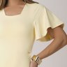 maio feminino na cor amarelo manteiga com forro e bojo removivel moda praia modesta epulari 7