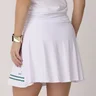 short saia branco com estampa listrada moda fitness evangelica epulari 12