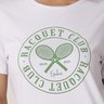 camiseta feminina branca em algodao com estampa exclusiva epulari racquet club 9