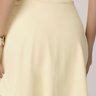 short saia amarelo claro em poliamida moda praia modesta evangelica epulari 13