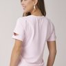 t shirt rosa claro poliamida feminina para academia epulari 10