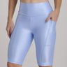 short bermuda azul claro poliamida shine sem transparencia protecao uv epulari 3