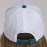 bone feminino branco com verde resort sport epulari 3