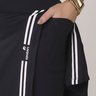 short saia preto evase com listras epulari 6