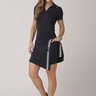 short saia preto evase com listras epulari 9
