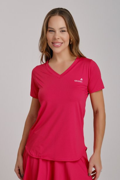 T-Shirt Dry Fit Lichia Poliamida Proteção UV Epulari