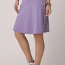 Short Saia Moda Fitness Modesta Lilás Poliamida Proteção UV Epulari