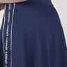 short saia azul marinho em poliamida epulari 13