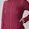 jaqueta bordo poliamida com bolsos epulari 3