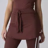 saia calca comprida marrom para mulheres de ate 1 60 de altura epulari 4