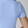 cropped polo azul claro em poliamida protecao uv epulari 1
