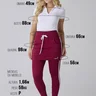 saia calca comprida bordo moda fitness modesta epulari 8